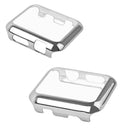 For Apple Watch Series 2/3 38MM Full Body Cover Case Screen Protector Silver