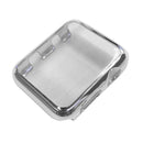 For Apple Watch Series 2/3 38MM Full Body Cover Case Screen Protector Silver