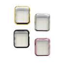 For Apple Watch Series 2/3 38MM Full Body Cover Case Screen Protector Silver