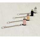 Type C Adapter With Keychain Charger To Micro USB Converter Connector Gold