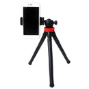 Octopus Flexible Tripod DSLR Camera DV Stand Phone Mount with 1/4" Screw Black
