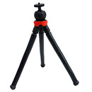 Octopus Flexible Tripod DSLR Camera DV Stand Phone Mount with 1/4" Screw Black