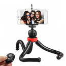 Octopus Flexible Tripod DSLR Camera DV Stand Phone Mount with 1/4" Screw Black