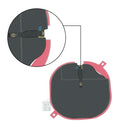 Qi Wireless Charging Receiver NFC for iPhone 8 Charger Module Receiver Internal Coil Replace