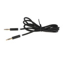Nylon Audio Cables For Mobile Phone/MP3/Computer/Speaker/Radio 3.5mm Black