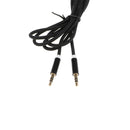 Nylon Audio Cables For Mobile Phone/MP3/Computer/Speaker/Radio 3.5mm Black