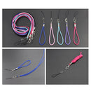 Security Cell Phone/Cameras Long Lanyard Cords Strap Mobile Carabiner PU New