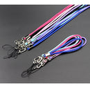 Security Cell Phone/Cameras Long Lanyard Cords Strap Mobile Carabiner PU New