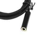 3.5mm Audio Splitter Cable 3.5mm Male to 3.5mm Female with Mic 3.5 Extension Aux Cable Adapter for iPhone Speaker