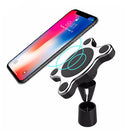 Magnetic Wireless Car Charger Air Vent / Dashboard Charging Holder Stand Mount Fast Charging
