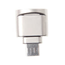 OTG Card Reader for Micro SD Card Micro USB 3.1 TF Card Adapter Silver