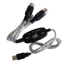 USB IN-OUT MIDI Interface Cable Converter PC To Music Keyboard Adapter Cord Supports for Windows/Mac