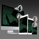 3 pcs/Pack Ultra Thin Camera Slider Cover Phone Webcam Laptop Privacy Protection Shield Sticker in Black
