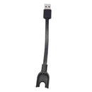 USB Charging Charge Cable Cord for Xiaomi Mi Band 3 Smart Watch Black