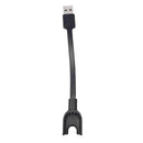 USB Charging Charge Cable Cord for Xiaomi Mi Band 3 Smart Watch Black