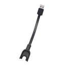USB Charging Charge Cable Cord for Xiaomi Mi Band 3 Smart Watch Black