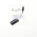 2 In 1 Type C To 3.5mm Audio Charger Adapter Headphone & Charger Cable Black