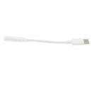 USB C to 3.5mm Audio adapter,Type C Male to Female Aux Jack Stereo Earphone Cable Converter for google pixel/pixel 2,Moto Z/Z Droid/Force/Play,HTC U11 other USB C Devices White