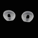 1 Pair Silicone Ear Tips Headphone Cover For Apple AirPods Beige