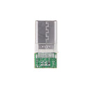 10 Pieces USB Type-C Male Connector Repair Replacement Plug Port Silver