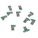 10 Pieces USB Type-C USB-C Male Connector Repair Replacement Plug Port