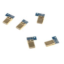 5 Pieces USB Type-C USB-C Male Connector Repair Replacement Plug Port