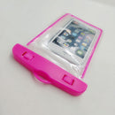 Universal Luminous Waterproof Phone Pouch Case Anti-Water Phone Cover Pink