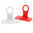 2Pcs Flexible Cell Phone Holder Foldable Phone Wall Charger Hanger Cradle Universal Holder Stand Hook Bracket Support