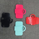 2Pcs Flexible Cell Phone Holder Foldable Phone Wall Charger Hanger Cradle Universal Holder Stand Hook Bracket Support