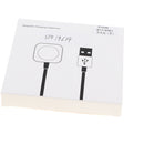 Fit for Apple Watch 1/2/3 iWatch 38/42mm Portable Magnetic Charging Pad Cable 1m/3.3ft,Onput /input Voltage 5V Black