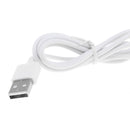 Fit for Apple Watch 1/2/3 iWatch 38/42mm Portable Magnetic Charging Pad Cable 1m/3.3ft,Onput /input Voltage 5V White