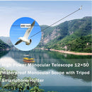 40X60 HD Optical Monocular Camera Lens & Mini Tripod for iPhone 8 7 6 Plus