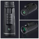 40X60 HD Optical Monocular Camera Lens & Mini Tripod for iPhone 8 7 6 Plus
