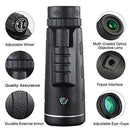 40X60 HD Optical Monocular Camera Lens & Mini Tripod for iPhone 8 7 6 Plus