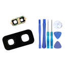 Back Rear Camera Glass Lens Cover Replacement Adhesives Preinstalled + Tools For Samsung