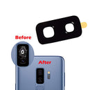Back Rear Camera Glass Lens Cover Replacement Adhesives Preinstalled + Tools For Samsung