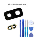 Back Rear Camera Glass Lens Cover Replacement Adhesives Preinstalled + Tools For Samsung