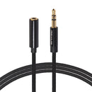 3.5mm Audio Stereo Y Splitter Extension Cable 3.5mm Male to Female Port for Earphone,Headset Splitter Adapter,for iPhone,Samsung,Tablets,MP3 - 0.5m