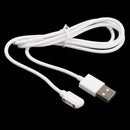 3 Pin Charging Cable, Portable Replacement USB Charging Cable For Smartwatch White