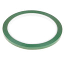 Electrical High Temperature Resistant Insulation Tape-- 5mmx100m Electrical Tape with Single Roll, Green for Electrical Wiring and Isulating Projects