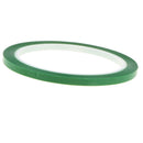 Electrical High Temperature Resistant Insulation Tape-- 5mmx100m Electrical Tape with Single Roll, Green for Electrical Wiring and Isulating Projects
