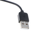 2 Pin Charging Cable, Portable Replacement USB Charging Cable For Smartwatch Black