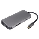 8 in1 USB 3.0 HUB 3.1 Type C to HDMI/RJ45/SD/TF Adapter for Macbook