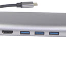 8 in1 USB 3.0 HUB 3.1 Type C to HDMI/RJ45/SD/TF Adapter for Macbook