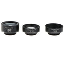 Cell Phone Lens Telephoto Lens + Fisheye + Wide Angle + Macro Lens 4 In 1