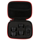 Cell Phone Lens Telephoto Lens + Fisheye + Wide Angle + Macro Lens 4 In 1