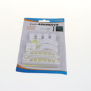 1 Set Cable Clips Self Adhesive Cord Management Wire Holder Organizer Clamp