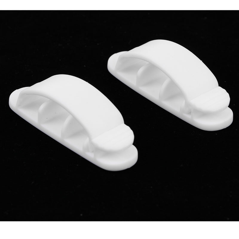 1 Set Cable Clips Self Adhesive Cord Management Wire Holder Organizer Clamp