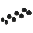 20 Pairs Silicone XS/S/M/L Eartips Eargels Earpads Ear Tips Gels Bud Black