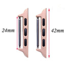 Watch Band Adapter For Apple Watch 4 Strap Connector 44mm Rose Gold